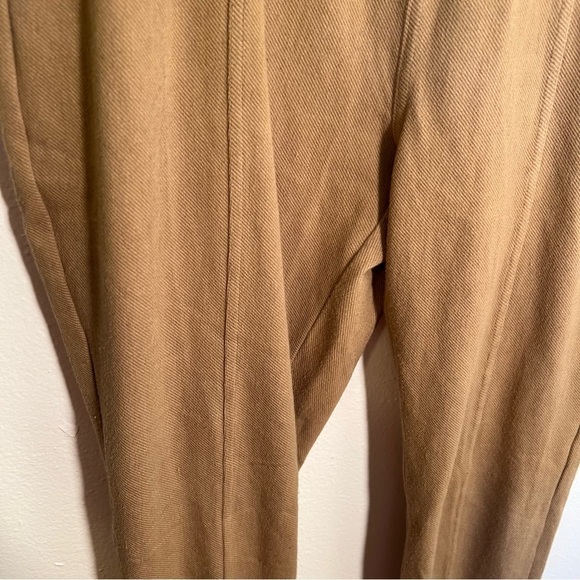 Knit Pull On Pants Skinny Moto Tan - Picture 6 of 11